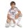 adidas FC Bayern München Trikot Away 25/26 Kinder -  weiß/navy/orange
