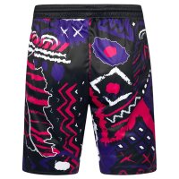 Jako Malle Manchester Sporthose 2.0 Herren - schwarz/pink/lila/weiß - L