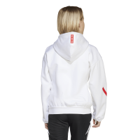 adidas FC Bayern München Z.N.E. Jacke Kinder - weiß/rot