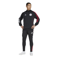 adidas Ajax Amsterdam Hoodie 25/26 Herren - schwarz/rot/weiß