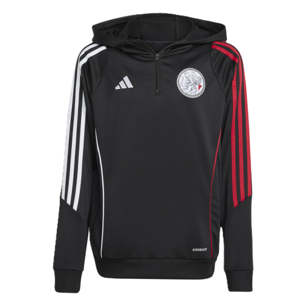 adidas Ajax Amsterdam Hoodie 25/26 Herren - schwarz/rot/weiß - M