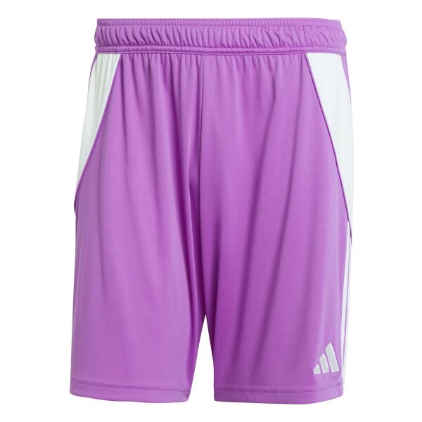 adidas Tiro 24 Shorts Herren - lila/weiß