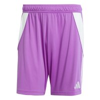 adidas Tiro 24 Shorts Herren - lila/weiß