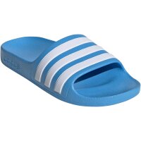adidas Adilette Aqua Badelatschen Kinder - blau/weiß