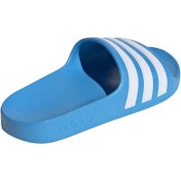adidas Adilette Aqua Badelatschen Kinder - blau/weiß