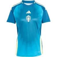adidas SchwedenTrikot Away EURO25 Damen - blau/gelb