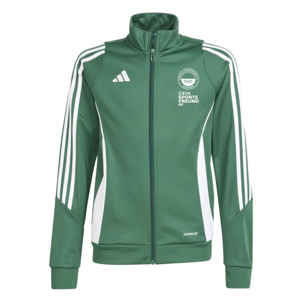 VdS Nievenheim x adidas Tiro 24 Trainingsjacke Kinder - dunkelgrün/weiß