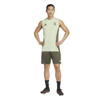 adidas Real Madrid Tiro 25 Competition Sleeveless Trikot 25/26 Herren - grün/grau