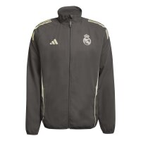 adidas Real Madrid Tiro 25 Competition Präsentationsjacke 25/26 Herren - grau/grün