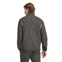 adidas Real Madrid Tiro 25 Competition Präsentationsjacke 25/26 Herren - grau/grün