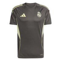 adidas Real Madrid Tiro 25 Competition Trainingstrikot 25/26 Herren - grau/grün