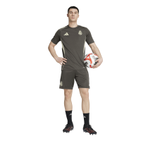 adidas Real Madrid Tiro 25 Competition Trainingstrikot 25/26 Herren - grau/grün