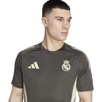 adidas Real Madrid Tiro 25 Competition Trainingstrikot 25/26 Herren - grau/grün