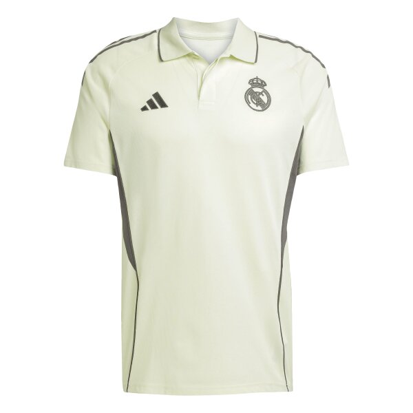 adidas Real Madrid Tiro 25 Competition Poloshirt 25/26 Herren - grün/grau