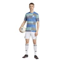 adidas Real Madrid Pre-Match Shirt 25/26 Herren - blau/lila/grau