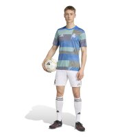 adidas Real Madrid Pre-Match Shirt 25/26 Herren - blau/lila/grau
