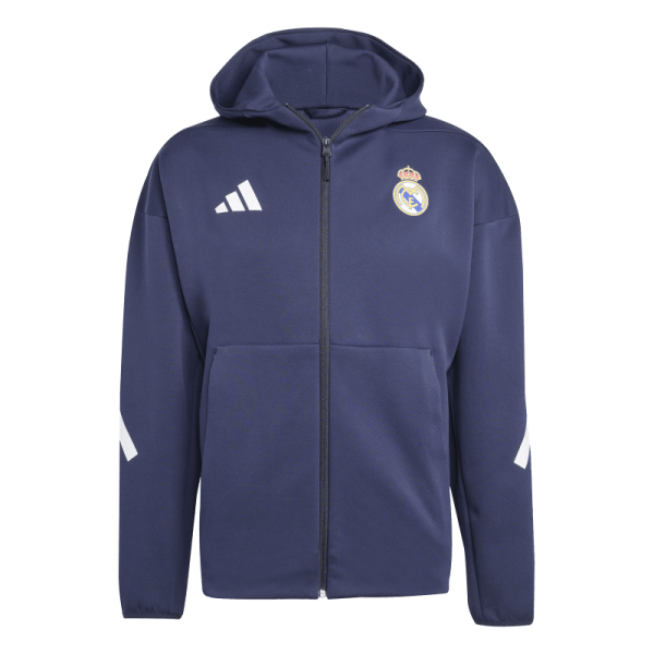 adidas Real Madrid Z.N.E. Anthem Jacke Herren - blau/weiß