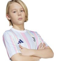 adidas Juventus Turin Pre-Match Shirt 25/26 Kinder - weiß/blau/rosa/gelb