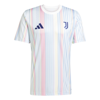 adidas Juventus Turin Pre-Match Shirt 25/26 Herren - wei&szlig;/blau/rosa/gelb