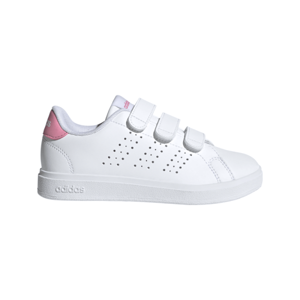 adidas Advantage Base 2.0 Sneaker Kinder - weiß/rosa - 29