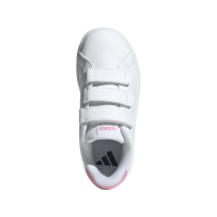 adidas Advantage Base 2.0 Sneaker Kinder - weiß/rosa - 29
