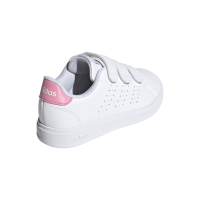adidas Advantage Base 2.0 Sneaker Kinder - weiß/rosa - 29