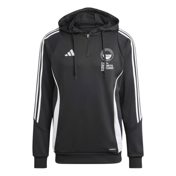 VdS Nievenheim x adidas Tiro 24 Half-Zip Hoodie Herren - schwarz/weiß