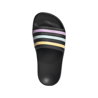 adidas Adilette Aqua Badelatschen Kinder - schwarz/mehrfarbig