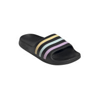 adidas Adilette Aqua Badelatschen Kinder - schwarz/mehrfarbig