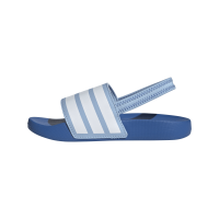 adidas Estrap Adilette Badelatschen Kinder - blau/weiß