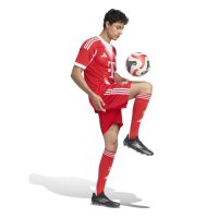 adidas FC Bayern München Shorts Home 25/26 Herren - rot/weiß