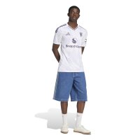 adidas Manchester United Trikot Away 25/26 Herren - weiß/blau