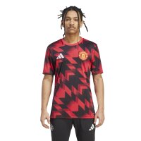 adidas  Manchester United Pre-Match T-Shirt 25/26 Herren - rot