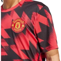 adidas Manchester United Pre-Match T-Shirt 25/26 Herren - rot