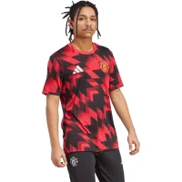 adidas Manchester United Pre-Match T-Shirt 25/26 Herren - rot