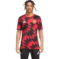 adidas Manchester United Pre-Match T-Shirt 25/26 Herren - rot