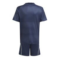 adidas Real Madrid Trikotset Away 25/26 Kinder - blau/silber