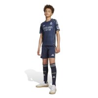 adidas Real Madrid Trikotset Away 25/26 Kinder - blau/silber