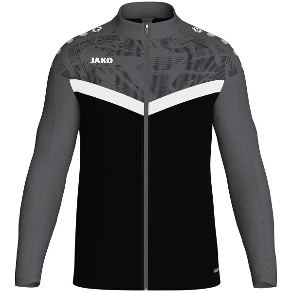 Jako Iconic Polyesterjacke - schwarz/anthrazit