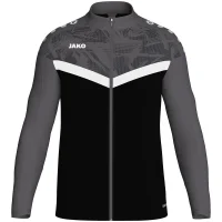 Jako Iconic Polyesterjacke Kinder - schwarz/anthrazit