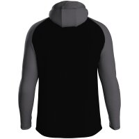 Jako Iconic Trainingsjacke mit Kapuze Kinder - schwarz/anthrazit