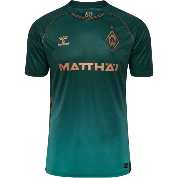 hummel SV Werder Bremen 3rd Trikot 25/26 Kinder - grün/bronze