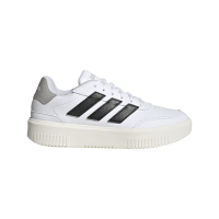 adidas Courtblock Sneaker Damen - weiß/schwarz