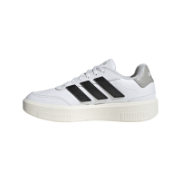 adidas Courtblock Sneaker Damen - weiß/schwarz