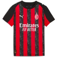 Puma AC Milan Trikot Home 25/26 Kinder - rot/schwarz