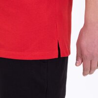Jako Power Poloshirt Herren - rot/weiß