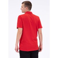 Jako Power Poloshirt Herren - rot/weiß