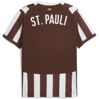 Puma FC St. Pauli Trikot Home 25/26 Herren - braun/weiß