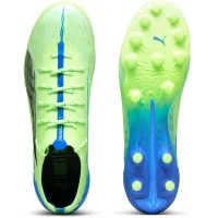 Puma Ultra 5 Ultimate AG Fußballschuhe Herren - grün/blau/weiß