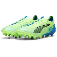 Puma Ultra 5 Ultimate AG Fußballschuhe Herren - grün/blau/weiß